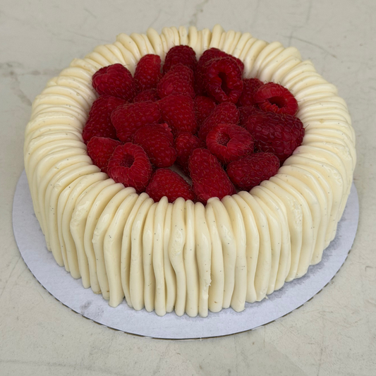 Raspberry Charlotte Cake